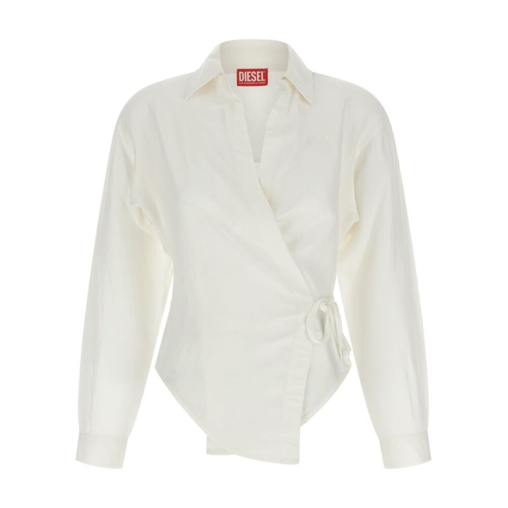 Diesel White Modal Women's Blouse